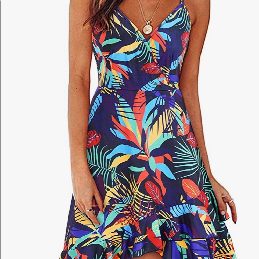 Floral Tropical Dress